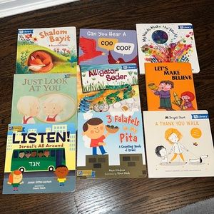 PJ LIBRARY BUNDLE OF JEWISH BOOKS FOR NURSERY & TODDLERS - NEW CONDITION